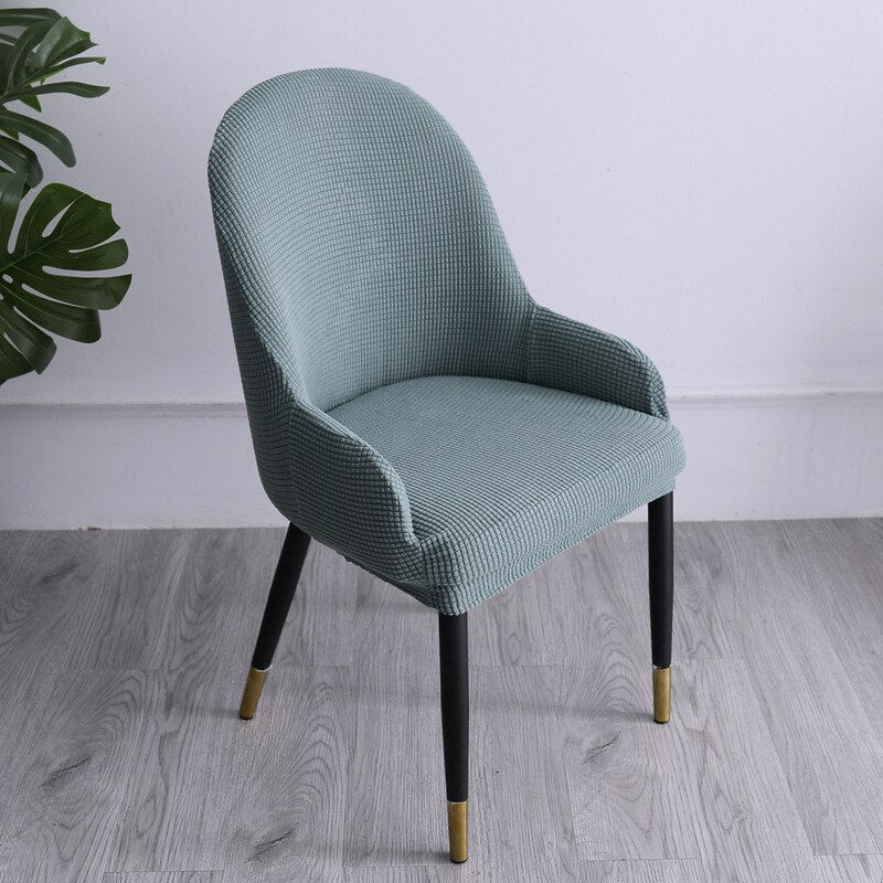 CurvaLux | Elegant High Elasticity Modern Chair Cover 15