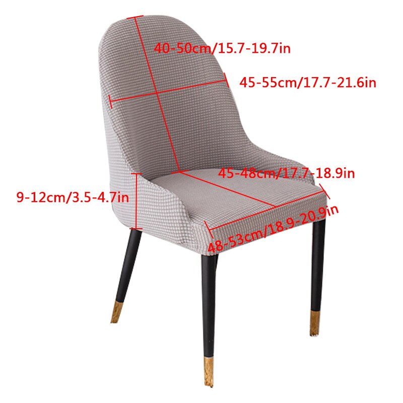 CurvaLux | Elegant High Elasticity Modern Chair Cover 4