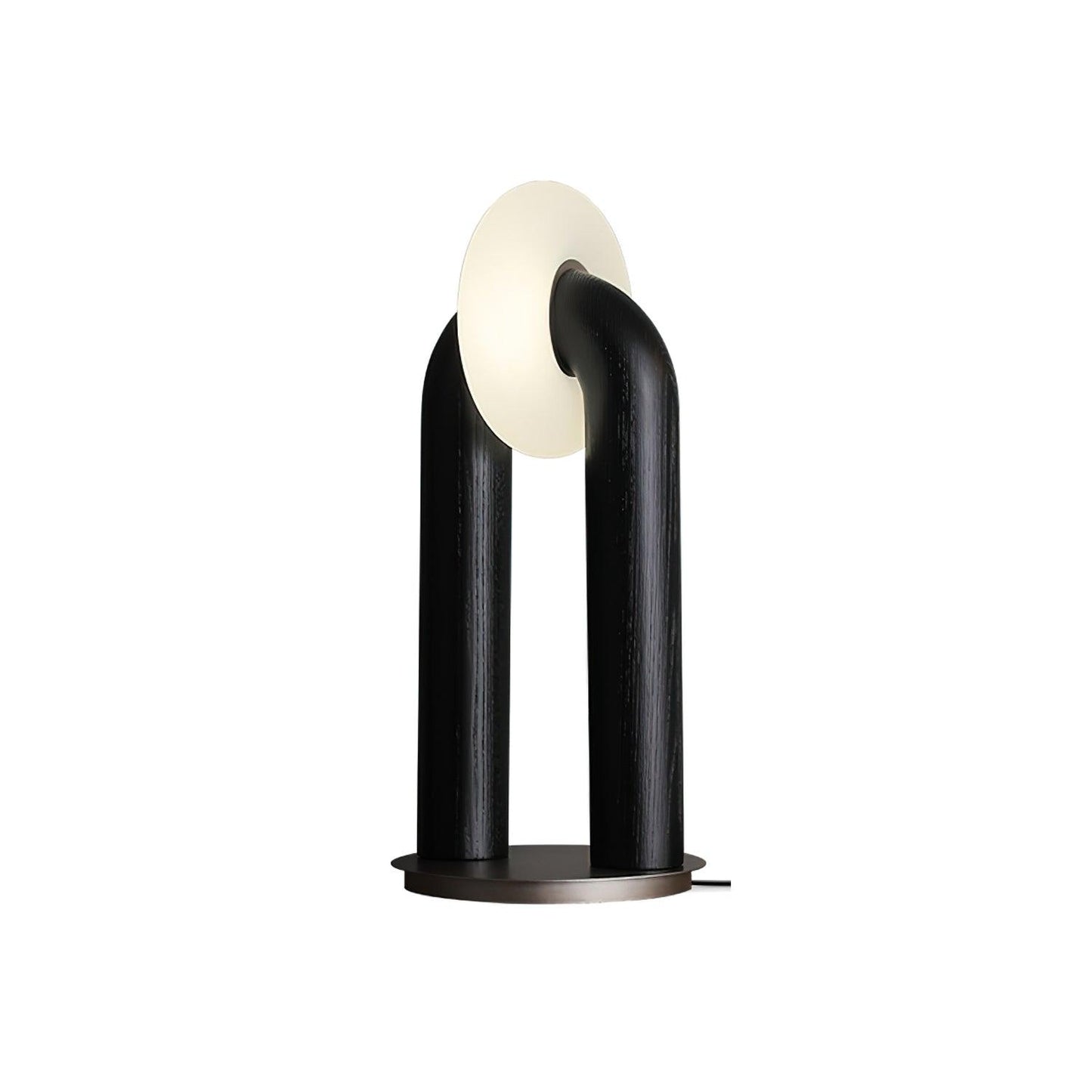 Sleek Curved LED Office Lamp for Task Lighting - Lusomart