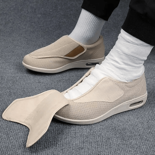SoftWalk | Wide Fitting Diabetic Memory Foam Comfort Shoes - Lusomart