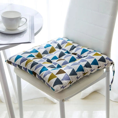 Plush Square Cushions for Home Chairs - Lusomart
