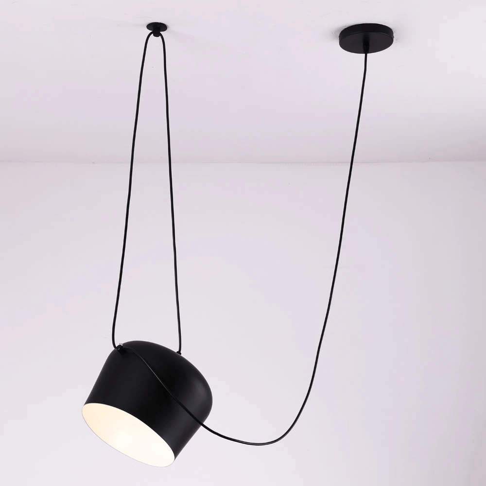 Chic Hanging Lamp With Adjustable Cord