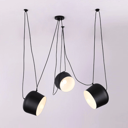 Chic Hanging Lamp With Adjustable Cord