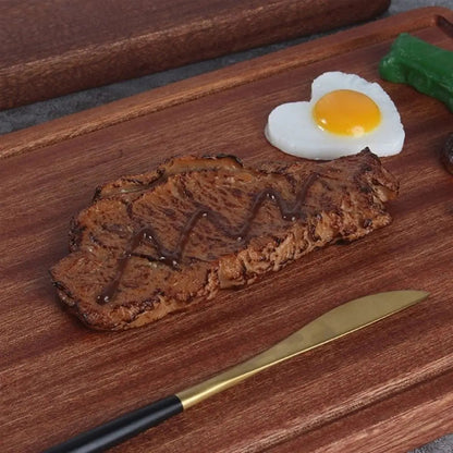 Smooth finish solid wood cutting board showcasing natural grain variations for kitchen use