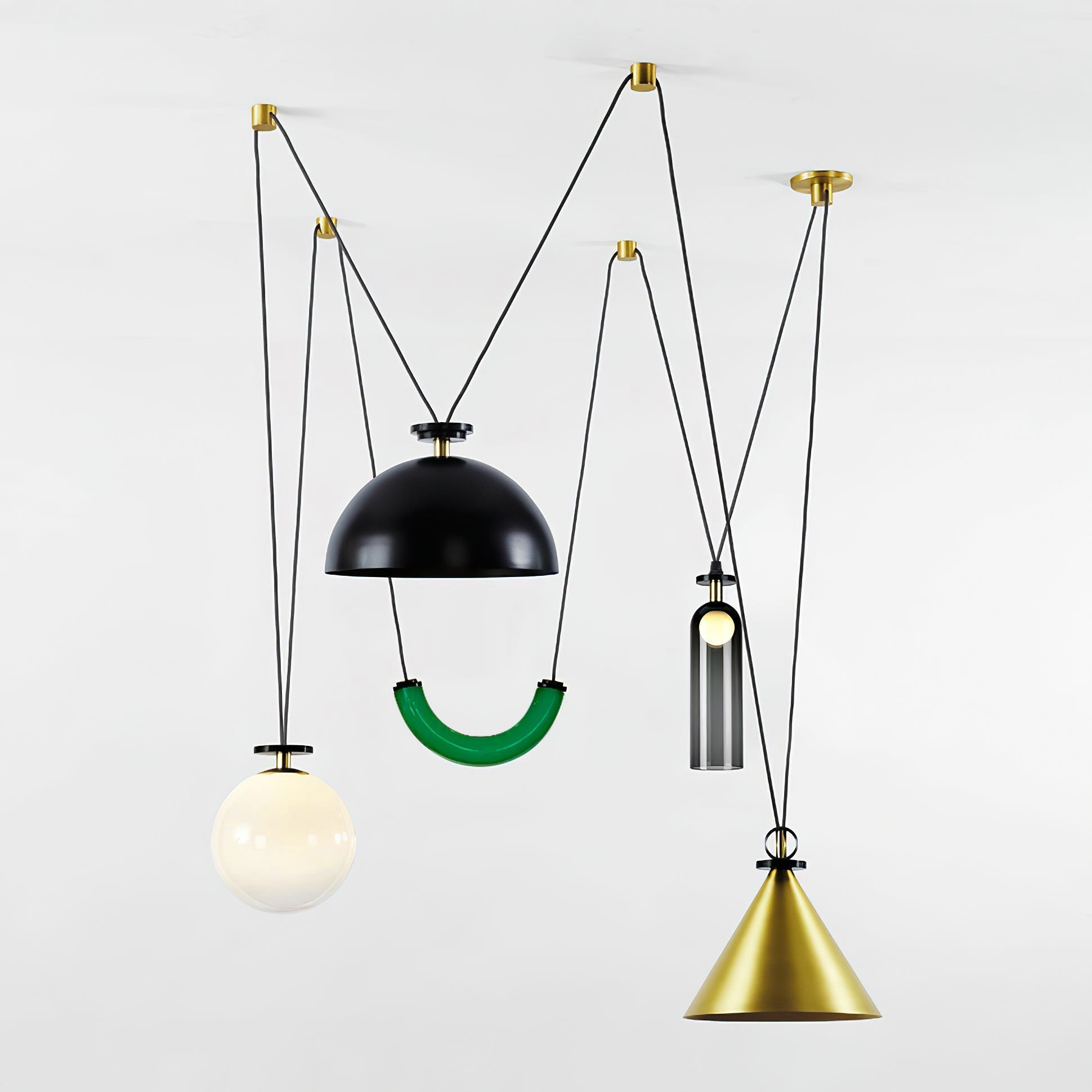 Cuzon Geometric Pendant Lamp 15