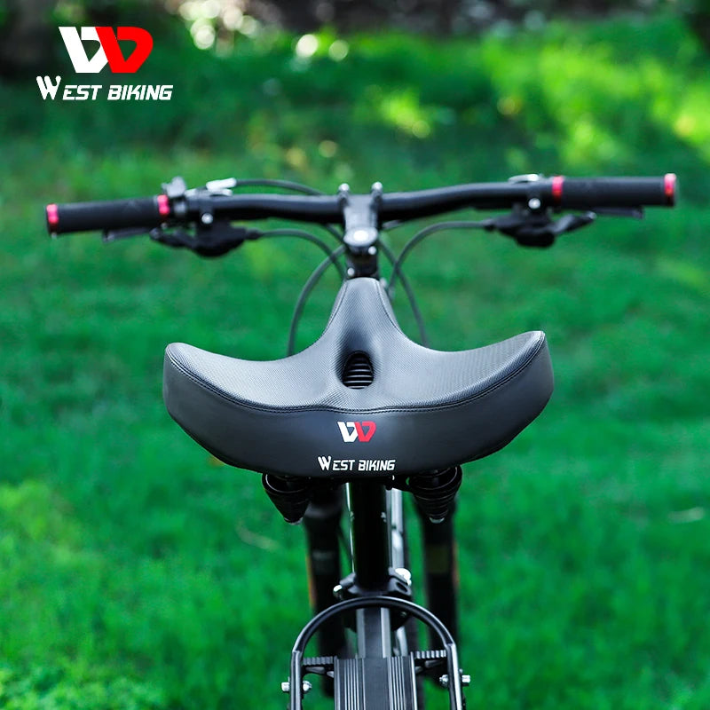 CycleCloud | Ultra-Comfort Bike Saddle with Ergonomic Padding & Airflow Design 1