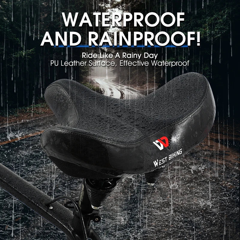 CycleCloud | Ultra-Comfort Bike Saddle with Ergonomic Padding & Airflow Design 3