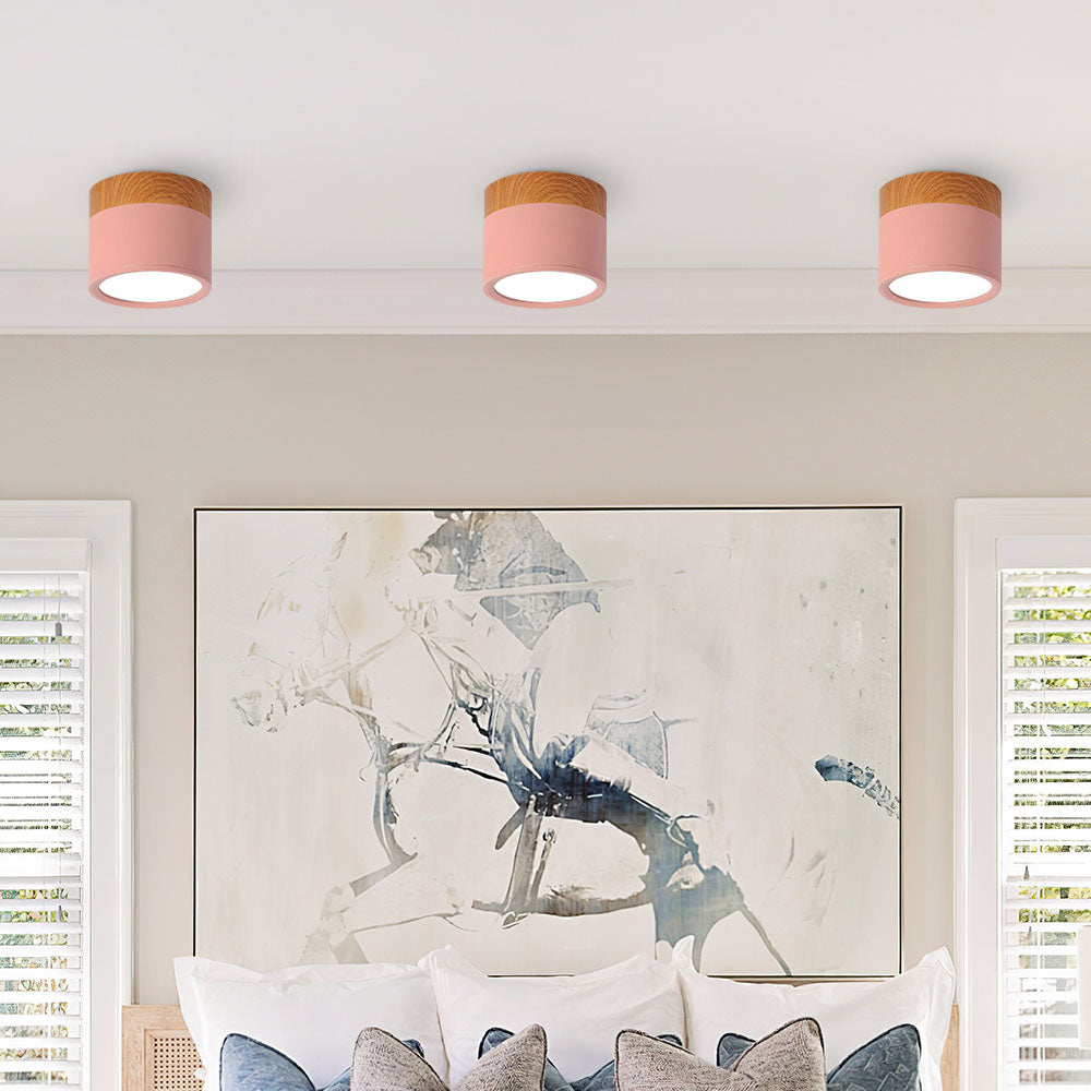 CylindraLight | Modern Minimalist LED Flush Mount Ceiling Light Fixture 13