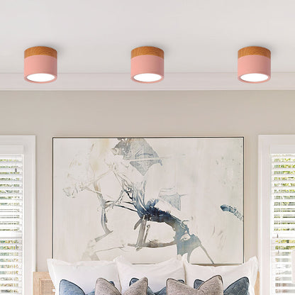 CylindraLight | Modern Minimalist LED Flush Mount Ceiling Light Fixture 13