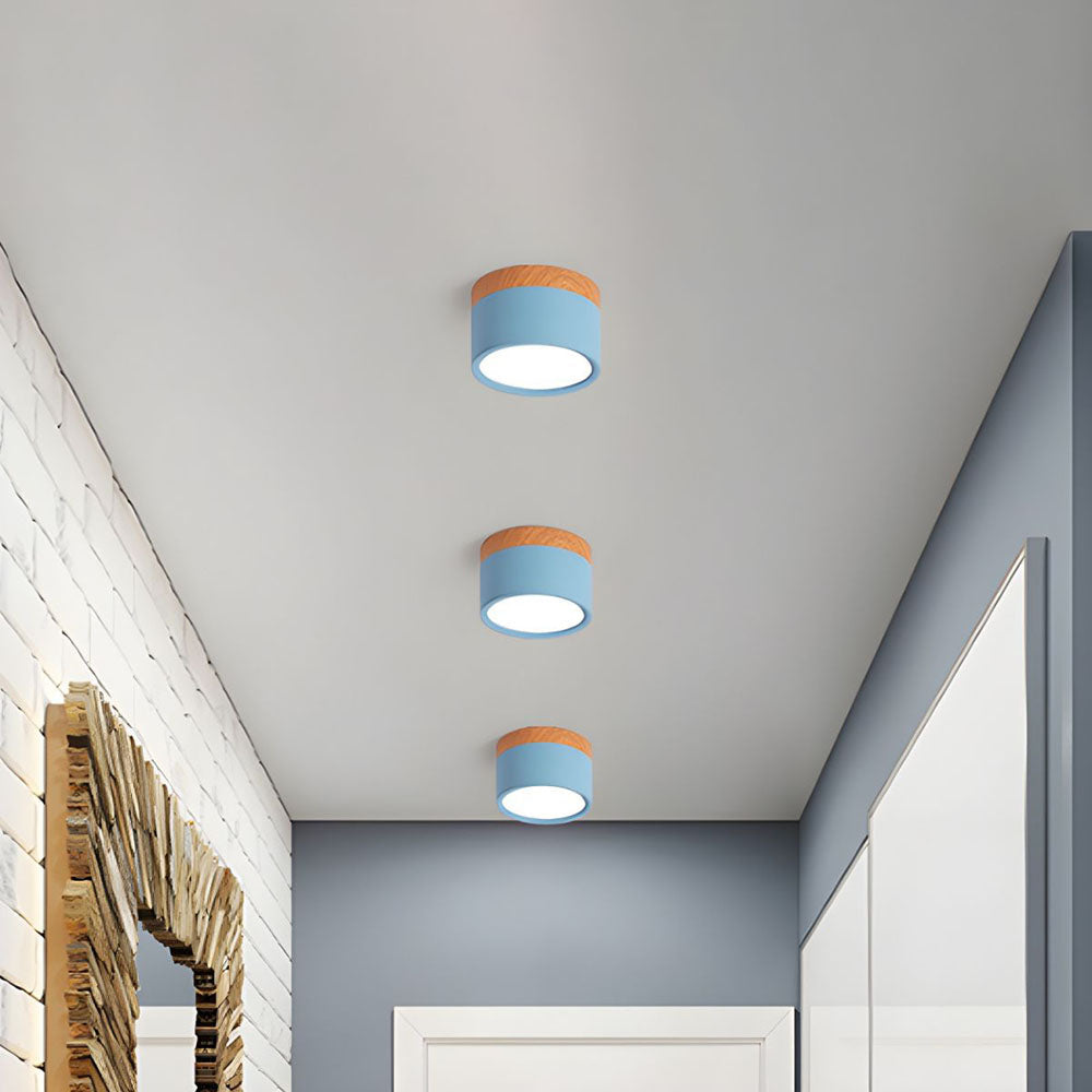 CylindraLight | Modern Minimalist LED Flush Mount Ceiling Light Fixture 2