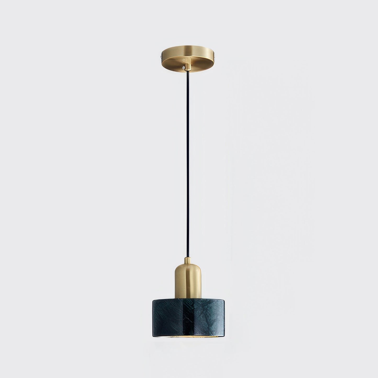 Rustic Wooden Gold Drop Pendant Lighting