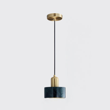 Rustic Wooden Gold Drop Pendant Lighting