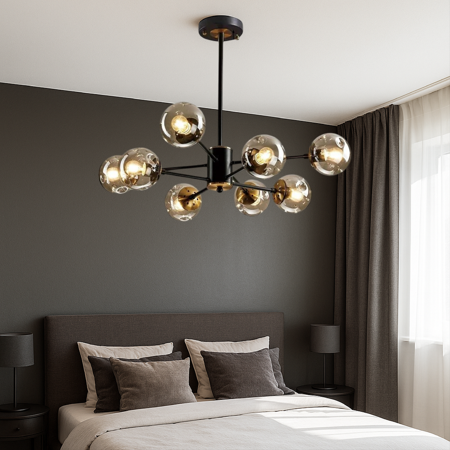 Cyrin | Elegant Scandinavian Crystal Chandelier 1