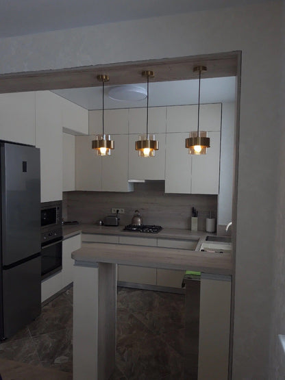 Sleek Hanging Glass Ceiling Lights