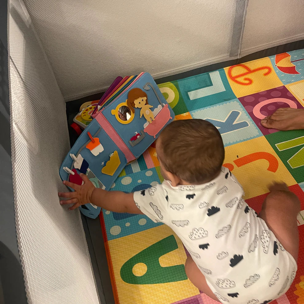 Interactive 3D Sensory Play Learning Board