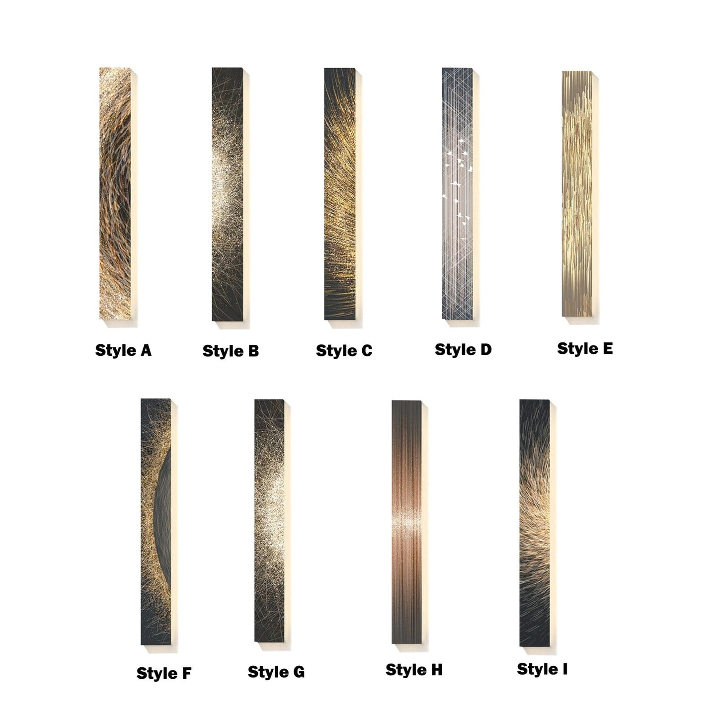 Rustic Fabric Panel Wall Light