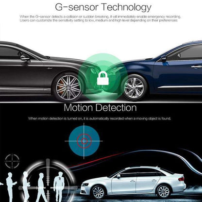Car Front and Rear View Dash Cam Recorder