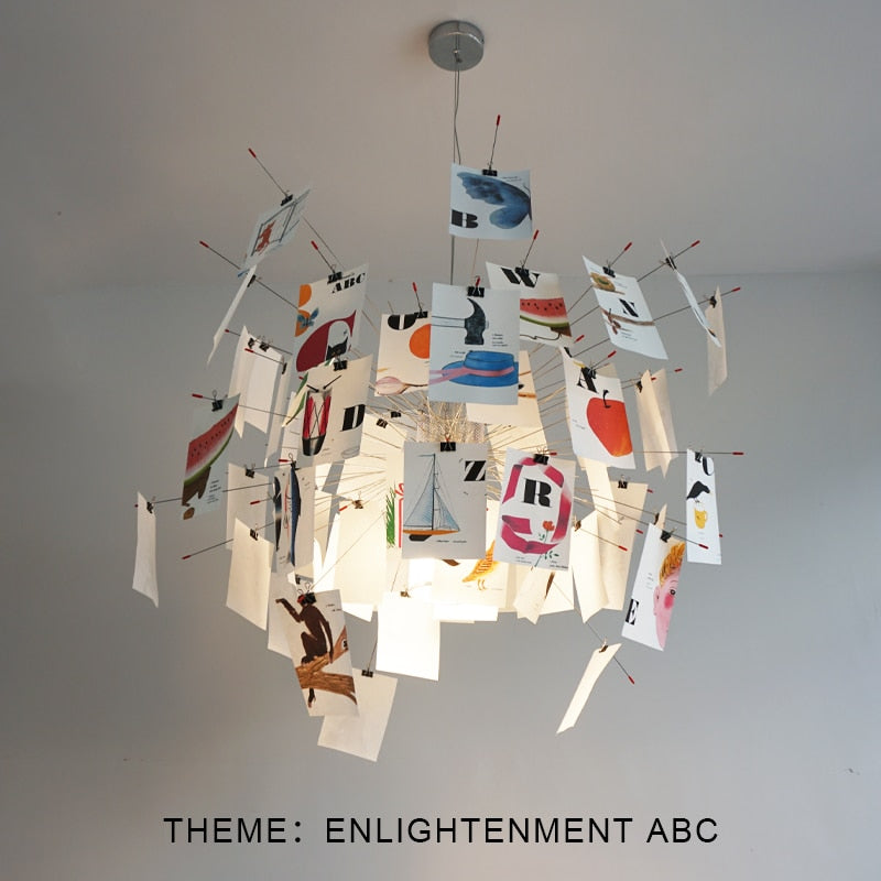 Customizable Hanging Crystal Lamp