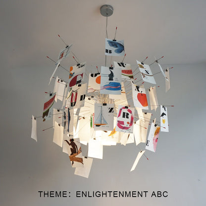 Customizable Hanging Crystal Lamp