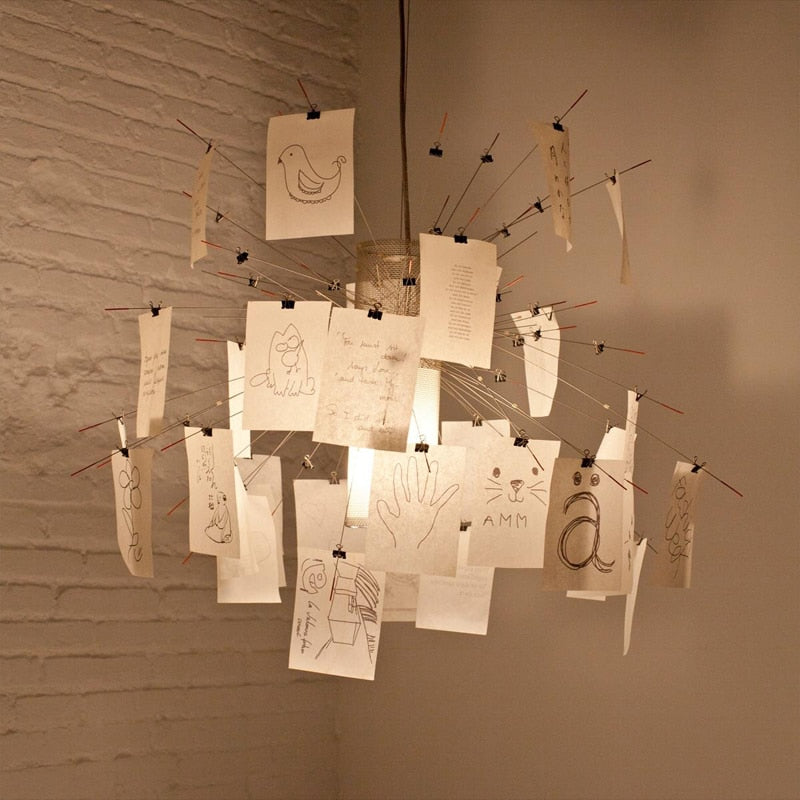 Customizable Hanging Crystal Lamp