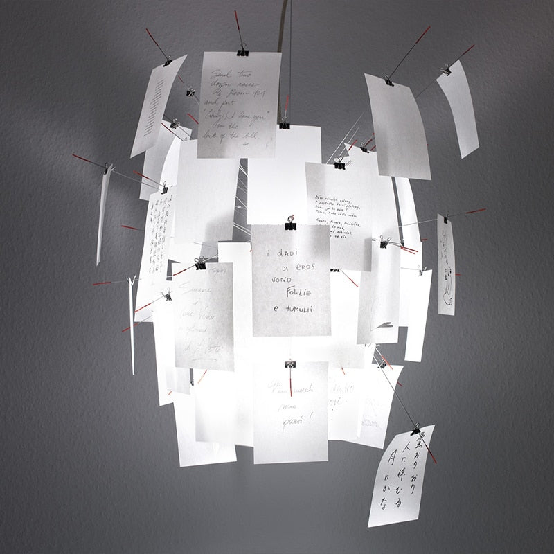 Customizable Hanging Crystal Lamp