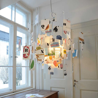 Customizable Hanging Crystal Lamp