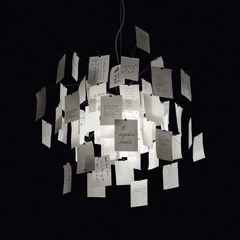 Customizable Hanging Crystal Lamp