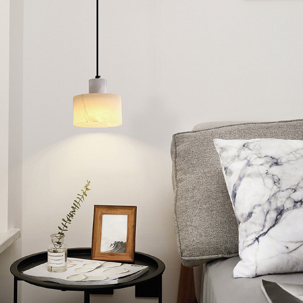 Simple Elegant Marble Drop Light Pendant