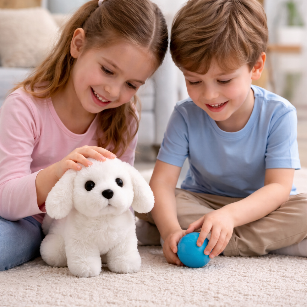 Cuddly Electronic Pet Walking Puppy Toy