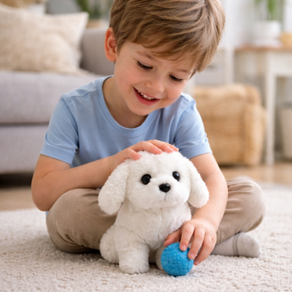 Cuddly Electronic Pet Puppy Realistic Soft Toy Dog