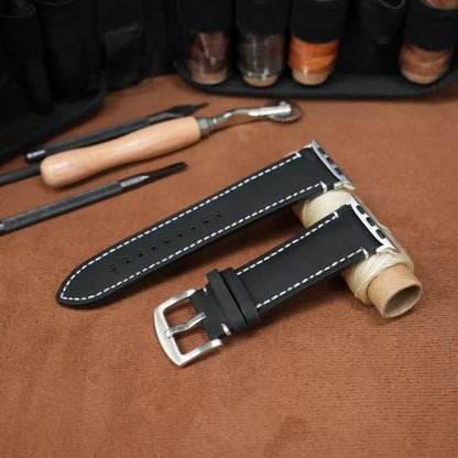 Premium Classic Leather Strap for Apple Watch