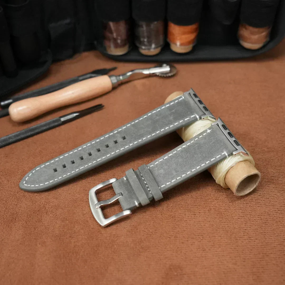 Premium Classic Leather Strap for Apple Watch