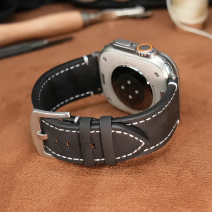 Premium Classic Leather Strap for Apple Watch
