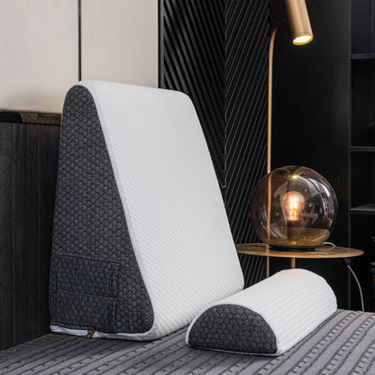 Contour Foam Pillow for Snore Relief and Back Support