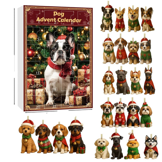 Fun Dog-Themed Daily Surprise Calendar - Lusomart