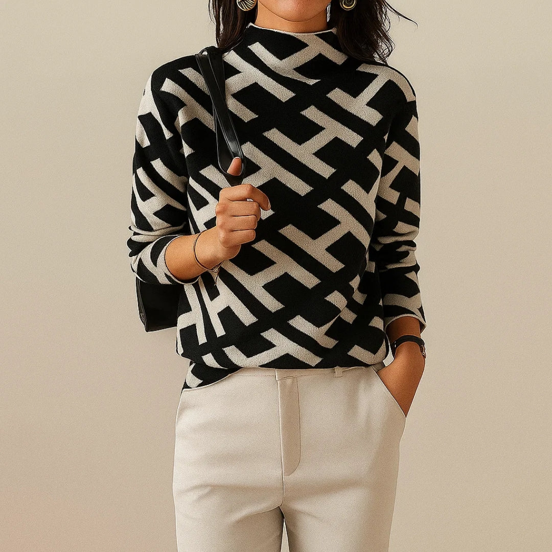 Soft Crew Neck Sweater for Women - Lusomart