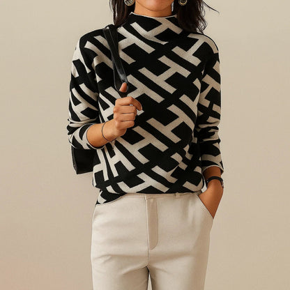 Soft Crew Neck Sweater for Women - Lusomart