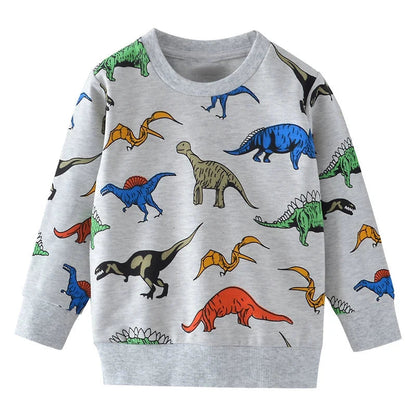 Dames Sweater Geweldige Print Katoen Comfortabel Stijlvol 5