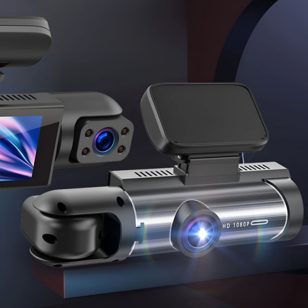 Dual Lens 1080P Car Camera Dash Cam Recorder