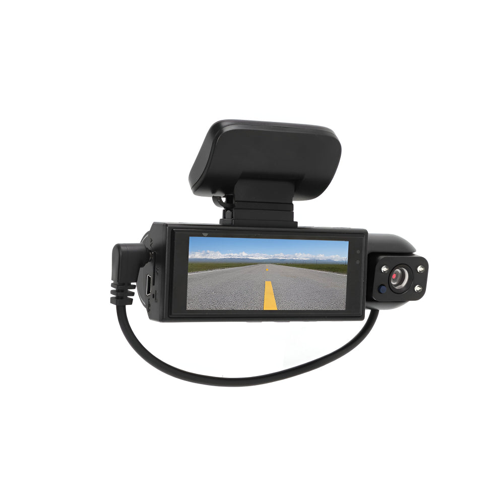 Dual Lens 1080P Car Camera Dash Cam Recorder
