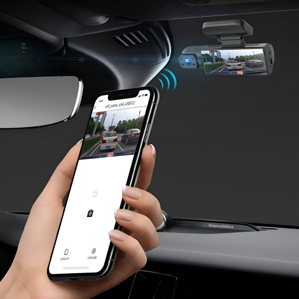 Dual Lens 1080P Car Camera Dash Cam Recorder