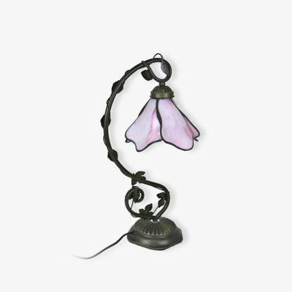Vintage Style Glass Table Lamp Classic Home Lighting
