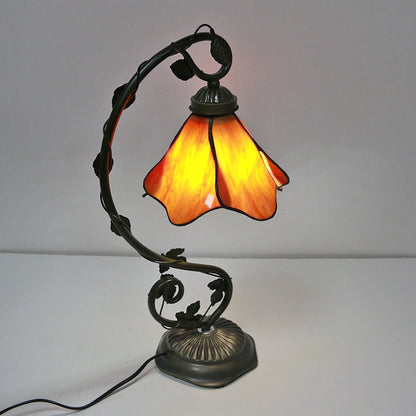 Vintage Style Glass Table Lamp Classic Home Lighting