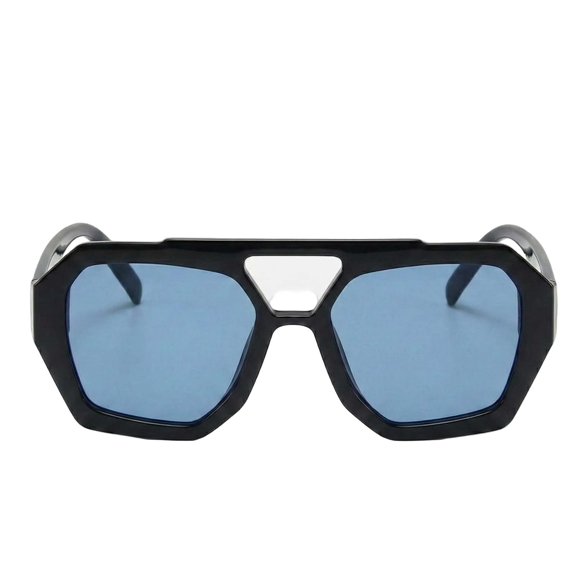 Trendy Geo Pattern Polarized UV Sunglasses - Lusomart
