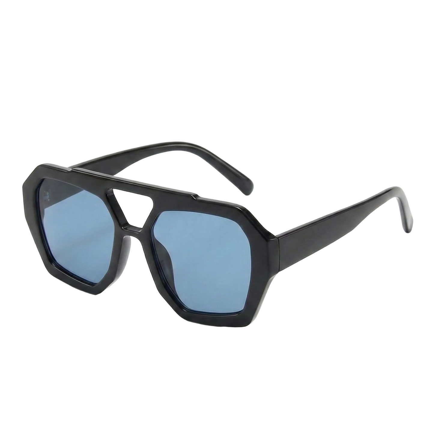 Trendy Geo Pattern Polarized UV Sunglasses
