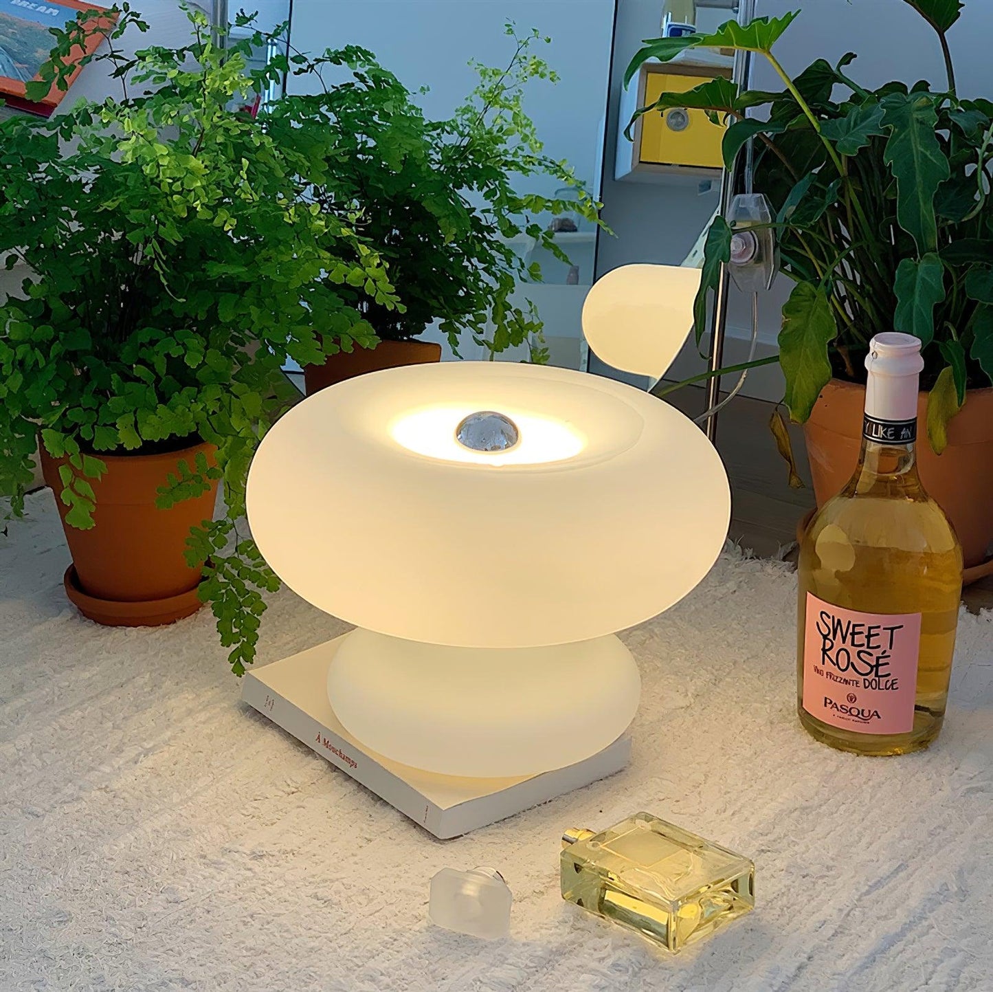 Elegant Clear Desk Lamp