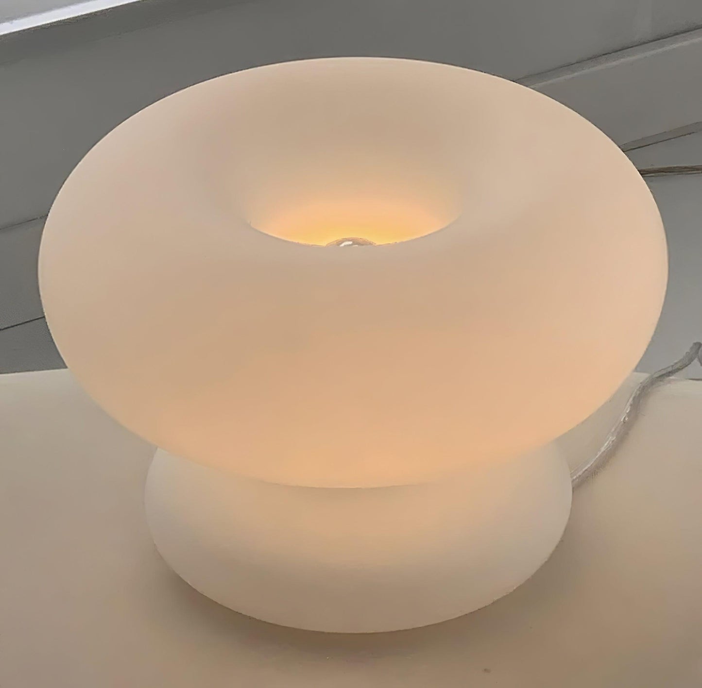 Elegant Clear Desk Lamp