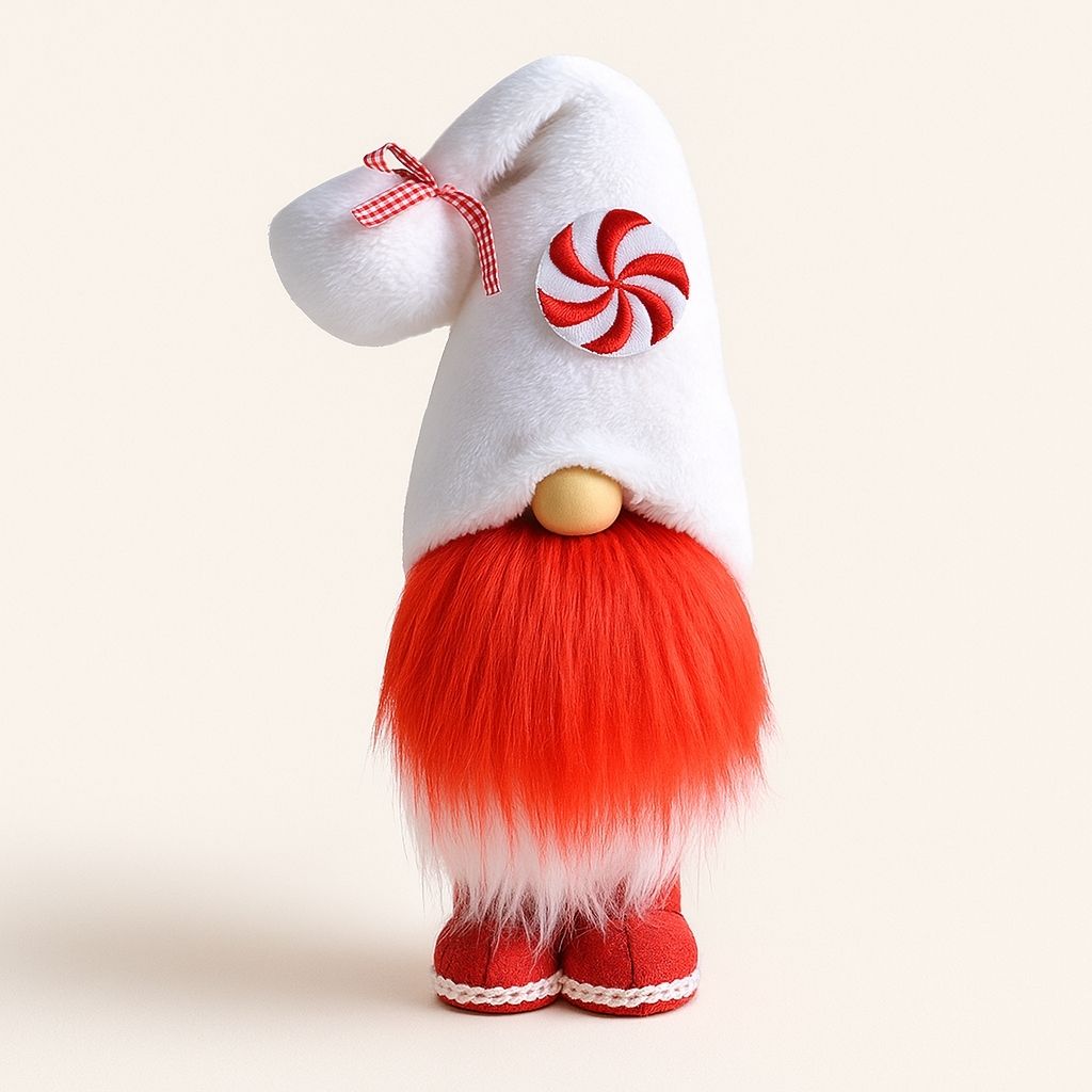 Funny Christmas Gnome Figurine Decoration - Lusomart