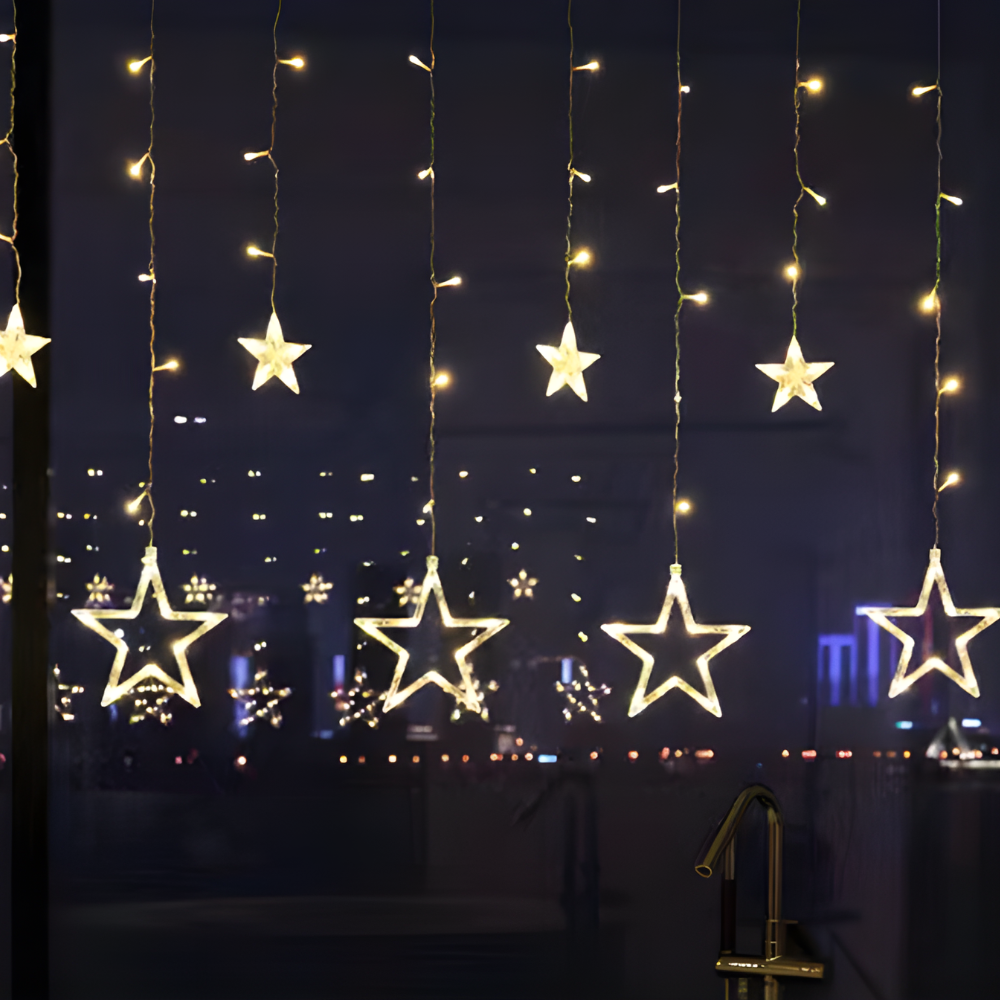 String Fairy Lights Warm White Decorative Panel - Lusomart