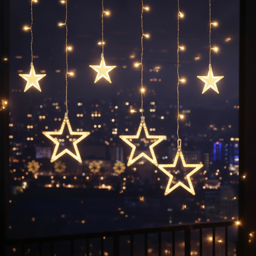 String Fairy Lights Warm White Decorative Panel